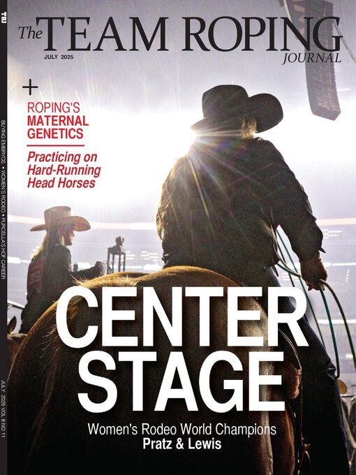 Title details for The Team Roping Journal by Equine Network - Available